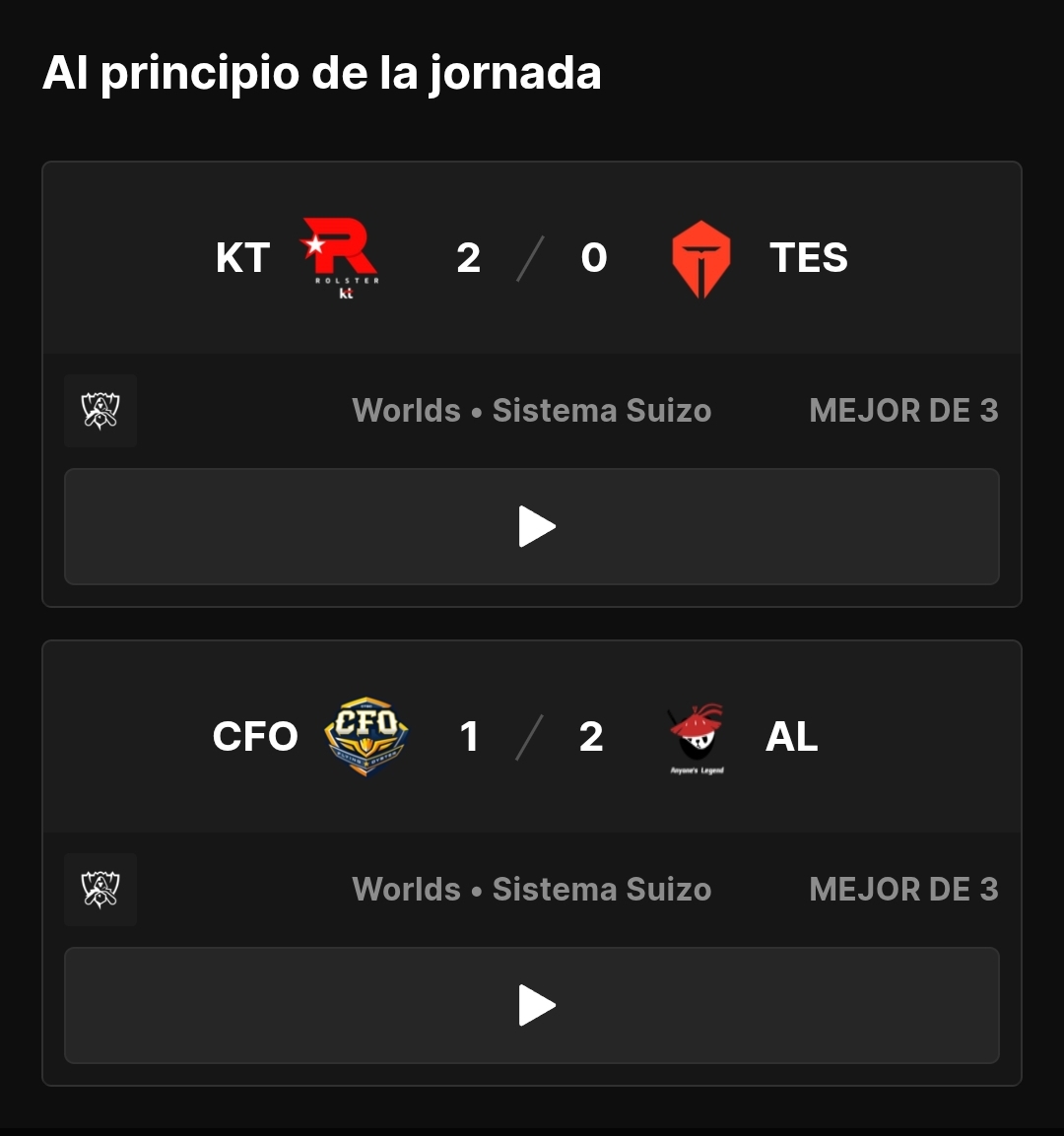 KT aplasta a TES y AL sobrevive al verdugo de T1: la jornada que reordenó el mapa mental de Worlds<br>